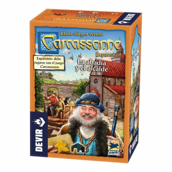 Carcassonne Expansión: La Abadia y el Alcalde (Español)