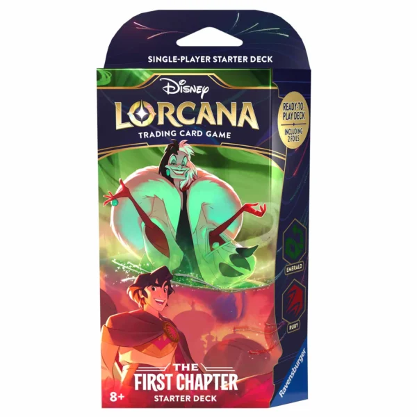 Disney - Lorcana TCG - Starter Deck - The First Chapter - Daring and Deception
