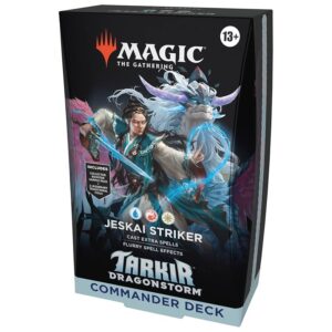 Magic: The Gathering - Tarkir: Dragonstorm - Mazo de Commander: Jeskai Striker (Inglés)