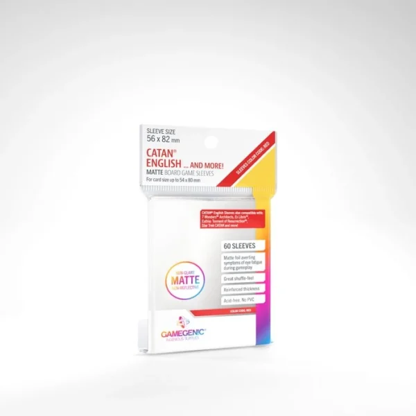 Matte board game sleeves (Size 56x82)