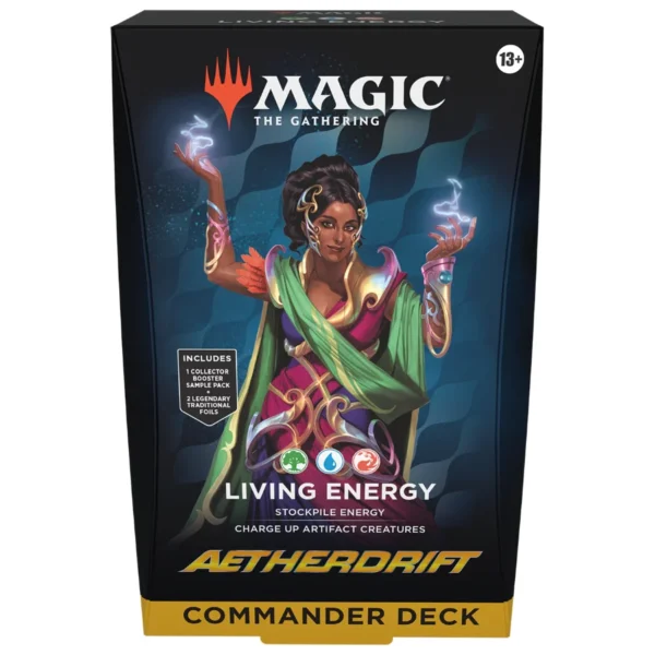 Magic The Gathering - Aetherdrift - Commander Deck: Living Energy (Inglés)