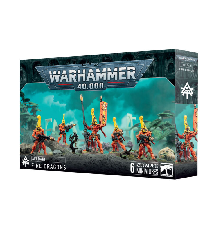 Warhammer 40,000 - Aeldari - Fire Dragons