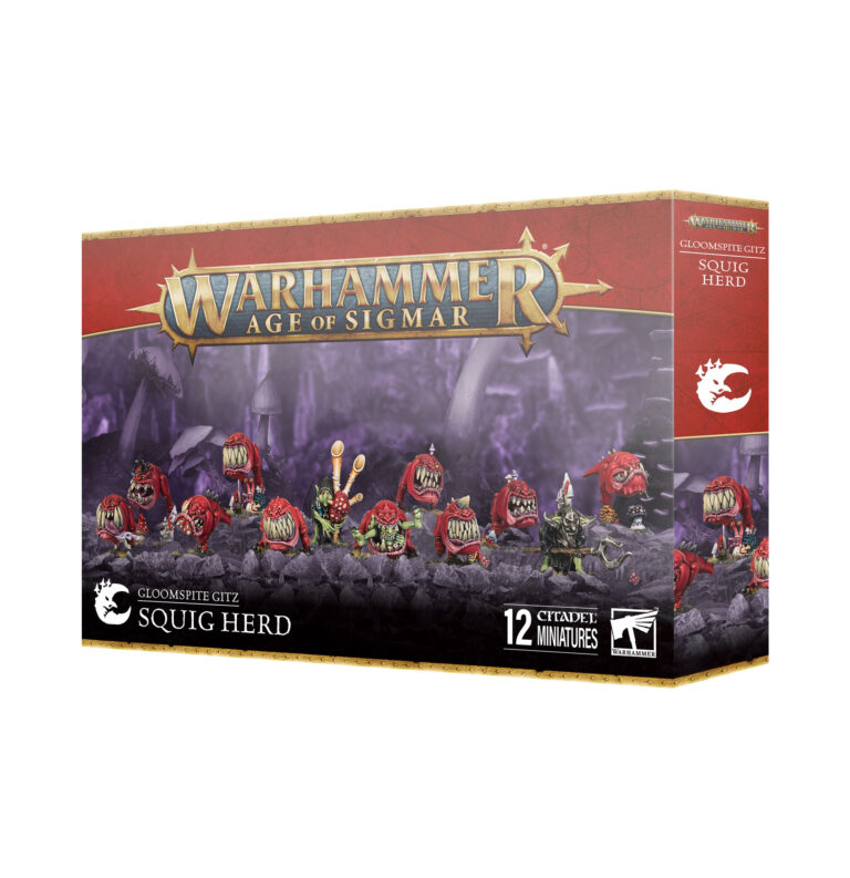 Warhammer Age of Sigmar - Gloomspite Gitz - Squig Herd