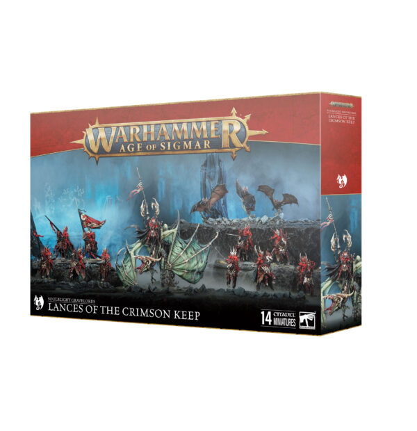 Warhammer Age of Sigmar - Soulblight Gravelords - Lances of the Crimson Keep