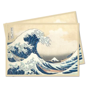 The Great Wave Stitched Sleeves - Ultra Pro