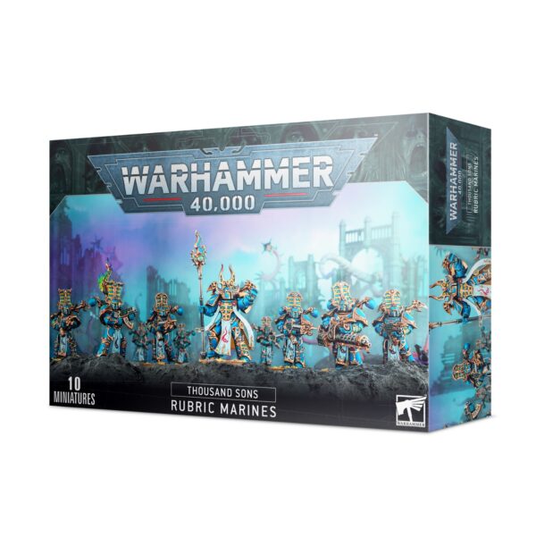 Warhammer 40,000 - Chaos Space Marines - Thounsands Sons: Rubric Marines