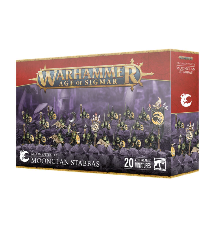 Warhammer Age of Sigmar - Gloomspite Gitz - Moonclan Stabbas