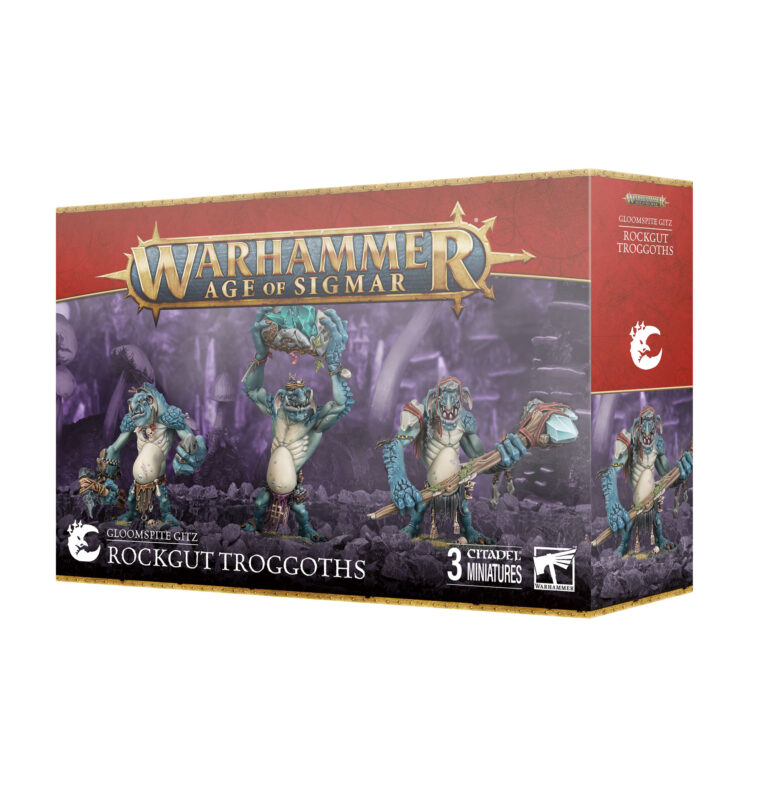 Warhammer Age of Sigmar - Gloomspite Gitz - Rockgut Troggoths