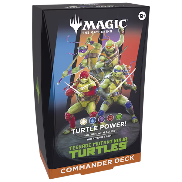Magic The Gathering: Teenage Mutant Ninja Turtles – Commander Deck Turtle Power!