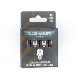 Warhammer 40K - Iron Warriors Dice Set