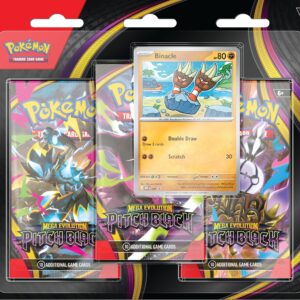 Pokemon TCG – Pitch Black - Three Blister Booster