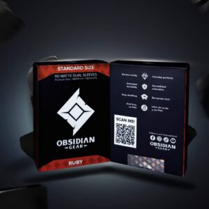 Obsidian Gear Sleeves - Ruby