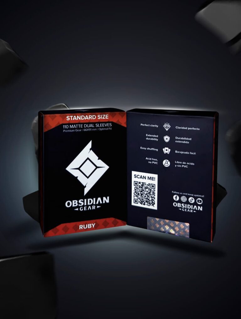 Obsidian Gear Sleeves - Ruby