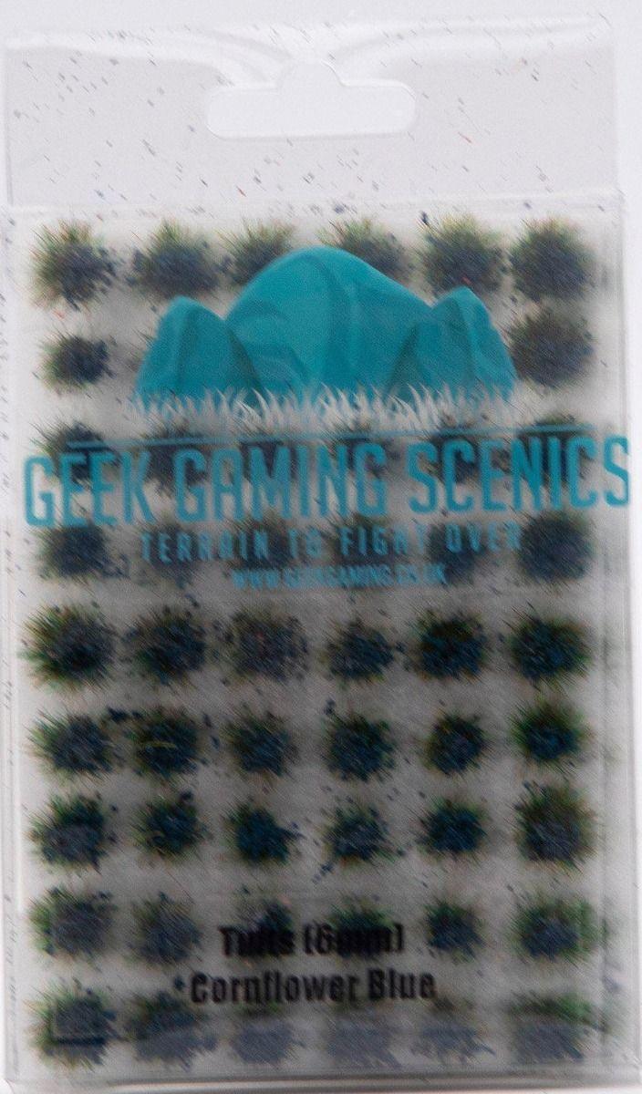 GEEK GAMING – 6mm Self Adhesive Static Grass Tufts Cornflower Blue