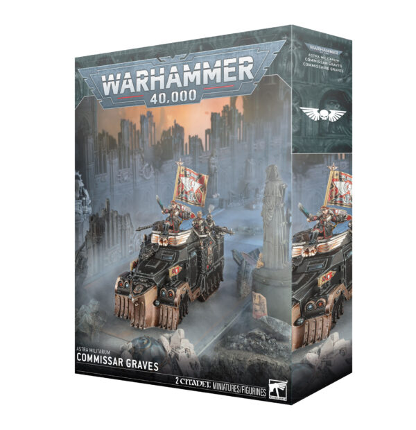 Warhammer 40,000 - Astra Militarum - Comissar Graves