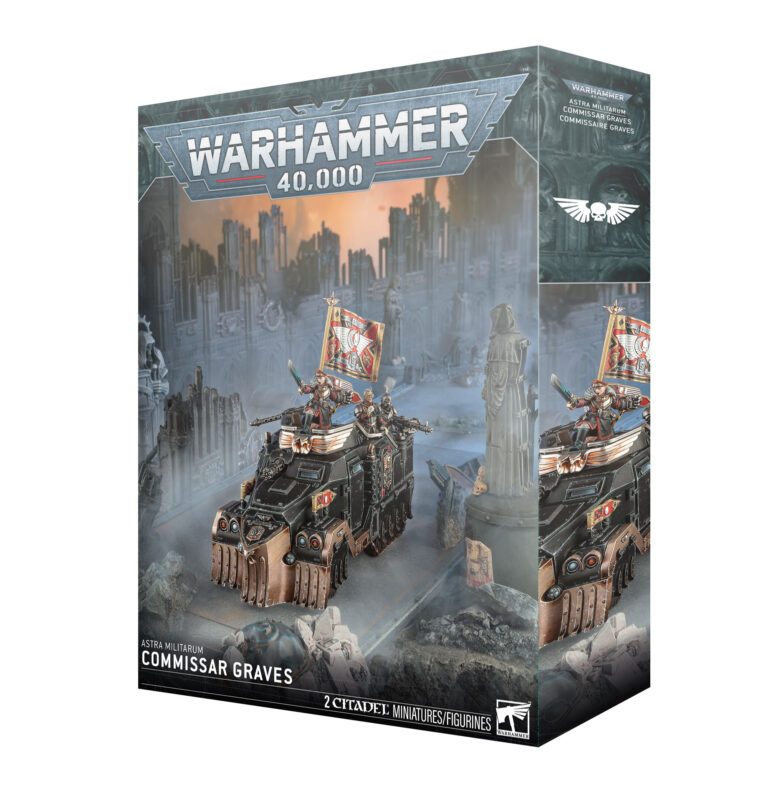 Warhammer 40,000 - Astra Militarum - Comissar Graves