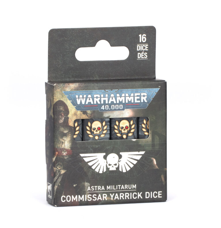 Warhammer 40,000 - Astra Militarum - Comissar Yarrick Dice Set