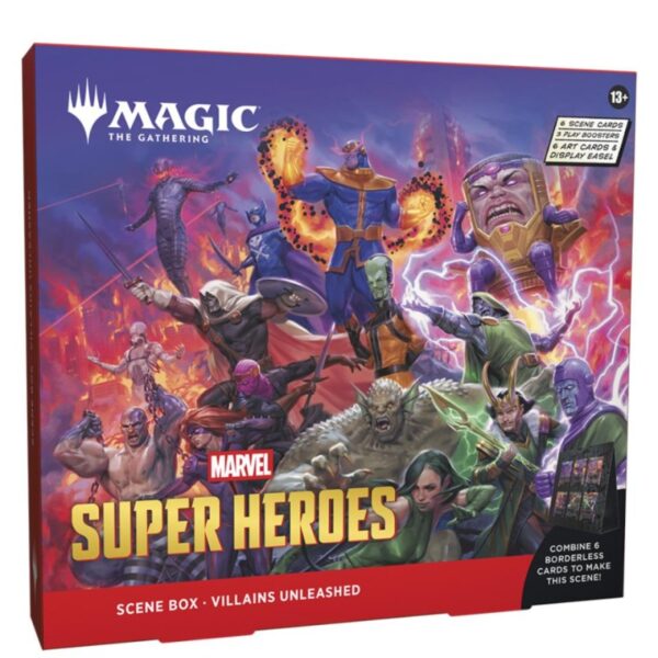 Magic The Gathering - Marvel Super Heroes - Scene Box - Villxians Unleashed