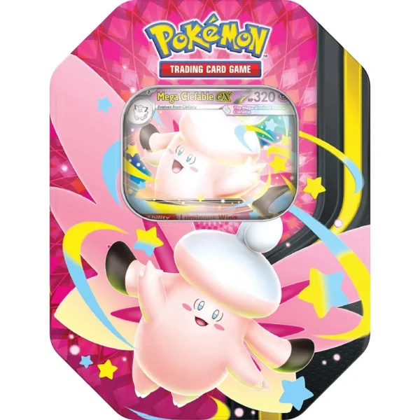 Pokemon TCG – Mega Moonlit –  Mega Clefable - Tin (ENG)