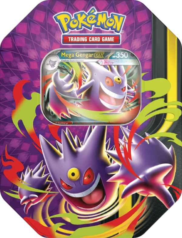 Pokemon TCG – Mega Moonlit –  Mega Gengar - Tin (ENG)