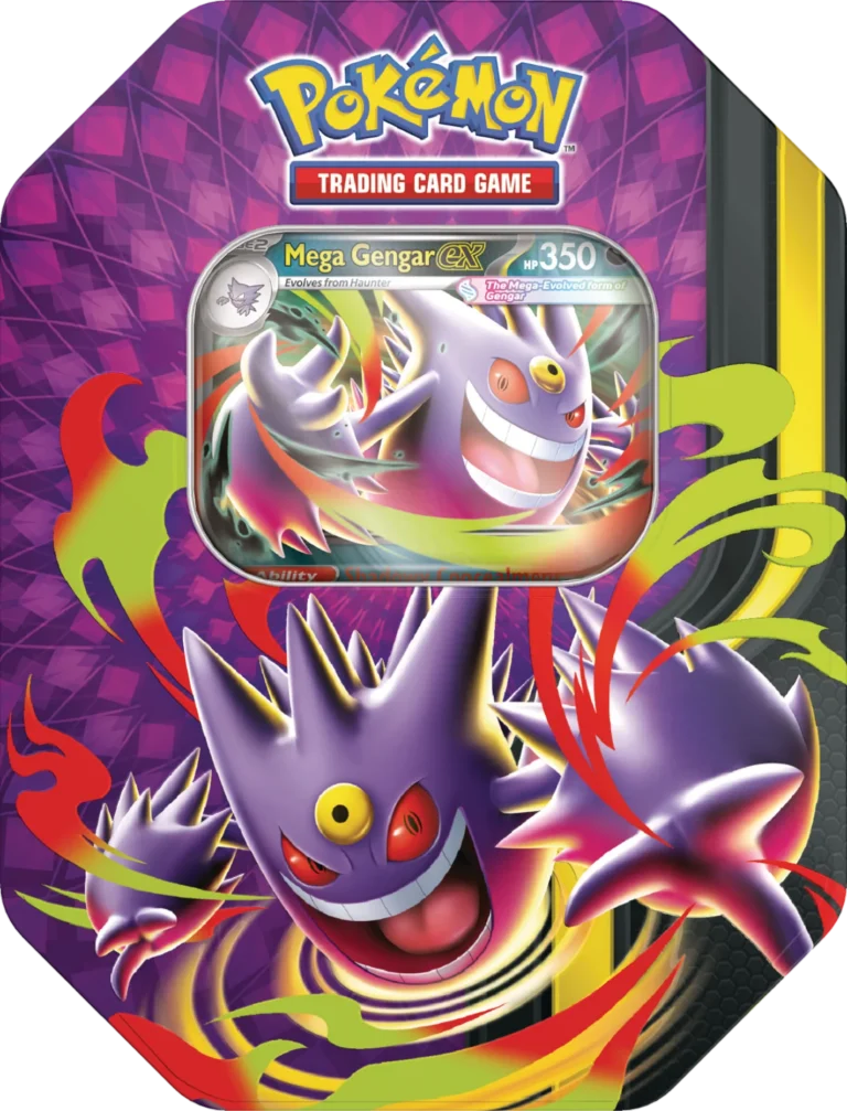 Pokemon TCG – Mega Moonlit –  Mega Gengar - Tin (ENG)