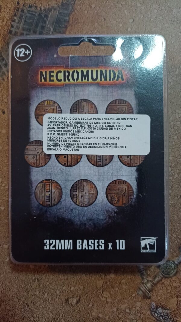 Necromunda - 32mm Bases x10