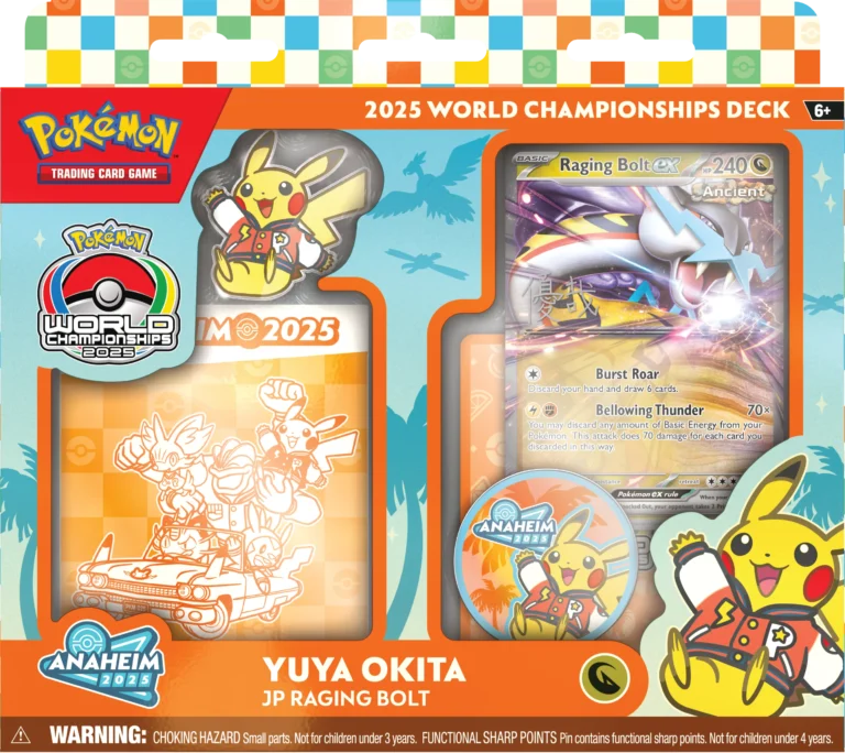 Pokémon TCG - Anaheim 2025 World Championships Decks - Yuya Okita - JP Ranging Bolt