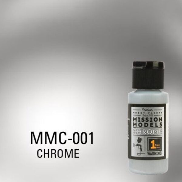 Mission Models Hobby Paints - Chrome MMC-001