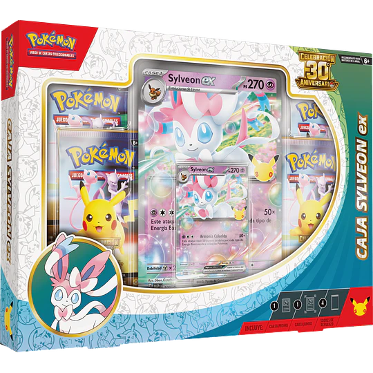 Pokemon TCG - 30 Anniversary - Sylveon Ex Box (ESP)