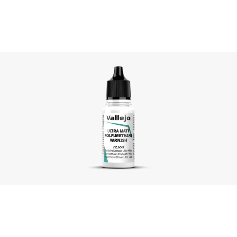 Vallejo - 72.653 Ultra Matt Polyurethane Varnish 18 ml