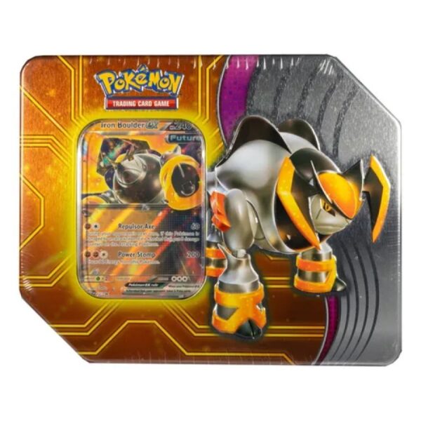 Pokemon TCG - Paradox Destinies - Iron Boulder ex Tin