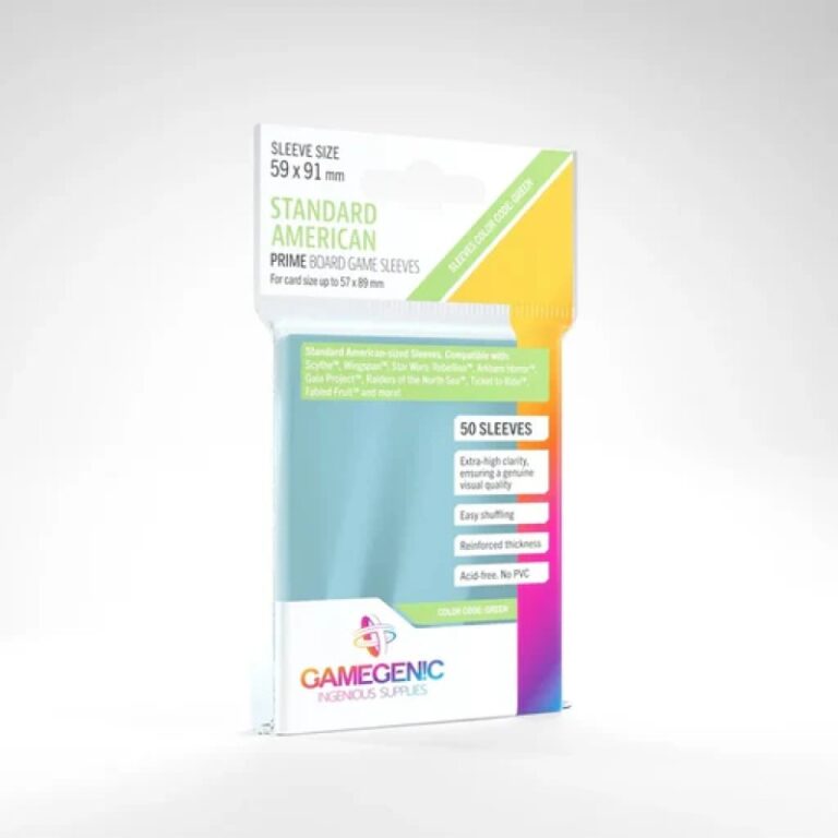 GAMEGENIC: Standard American Sleeves 59x91mm