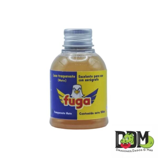 Laca Transparente - Mate (100 ml) - FUGA