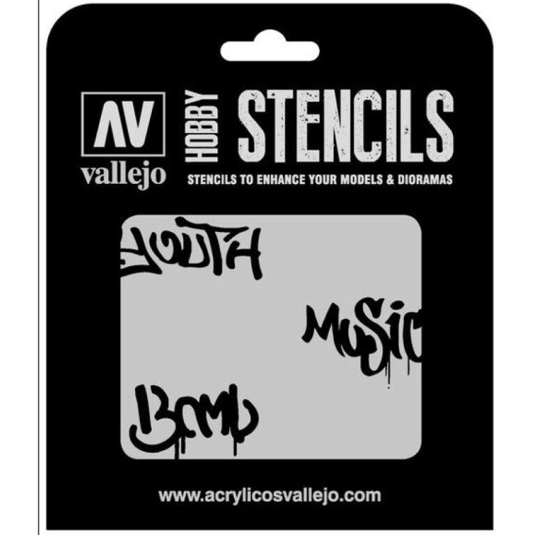 Vallejo – Hobby – Stencils – Street Art