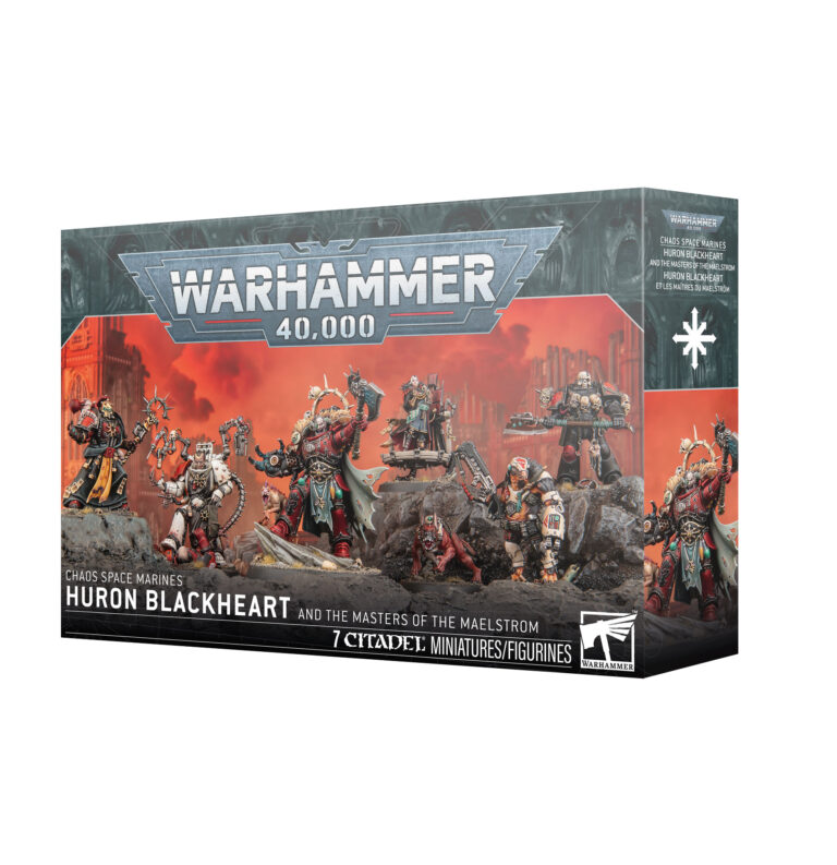 Warhammer 40,000 - Chaos Space Marines - Huron Blackheart and the Masters of the Maelstrom