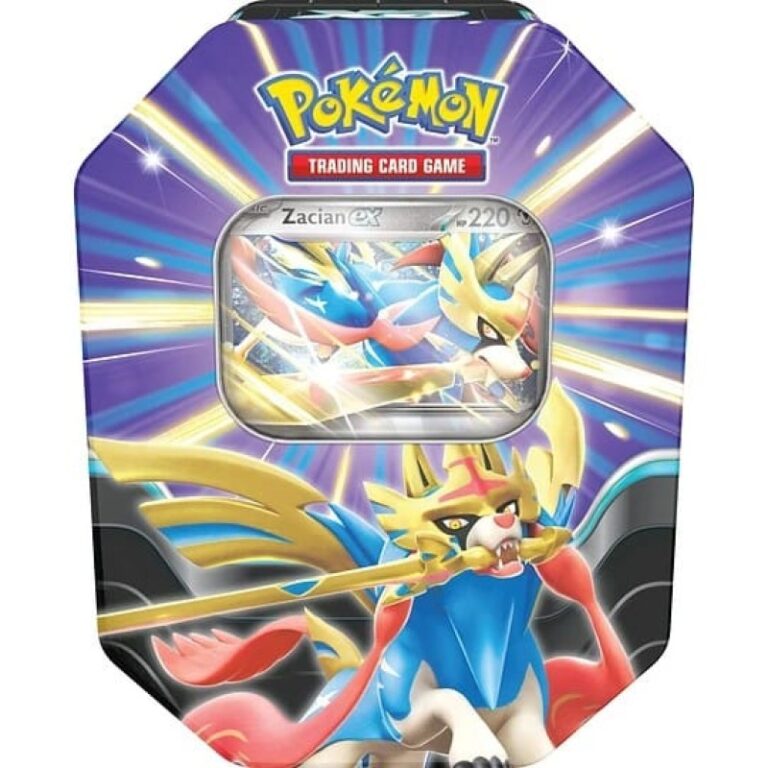 Pokémon TCG - Slashing Legends Tin - Zacian ex (español)