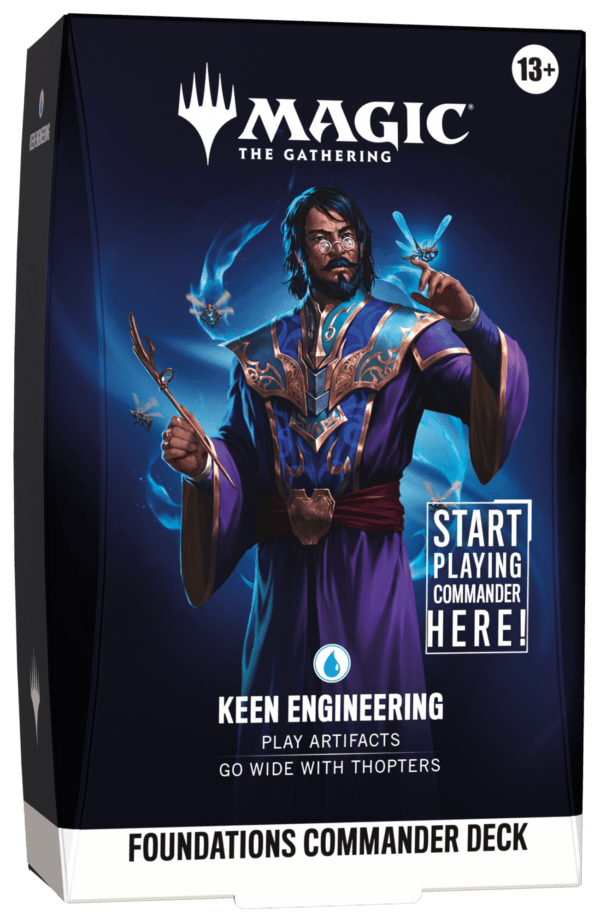 Magic The Gathering - Foundations - Precon Commander Deck - Keen Engineering (ENG)