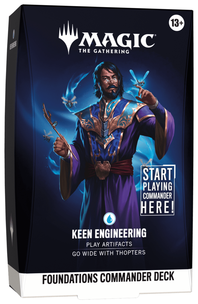 Magic The Gathering - Foundations - Precon Commander Deck - Keen Engineering (ESP)
