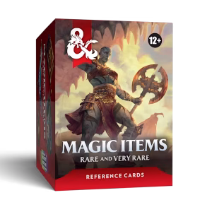 Dungeons & Dragons Reference Cards - Magic Items: Rare and Very Rare